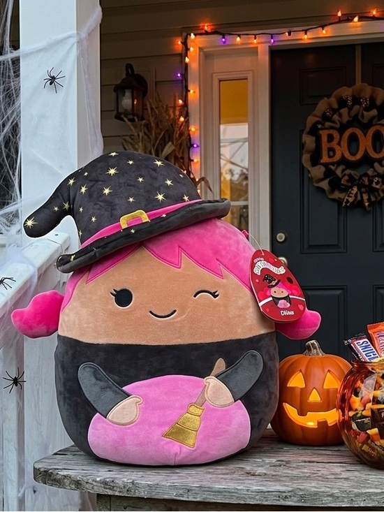 Squishmallows Other - 🧙NWT 12” Squishmallow Ditka Pink Winking Witch – Vintage 2022 Halloween